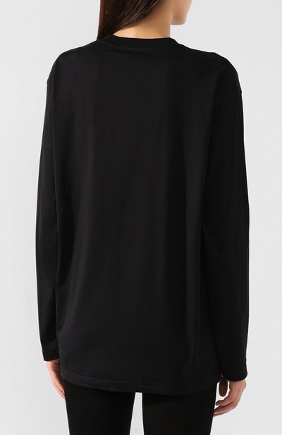 Хлопковый лонгслив BURBERRY, арт. 8016216, фото 4