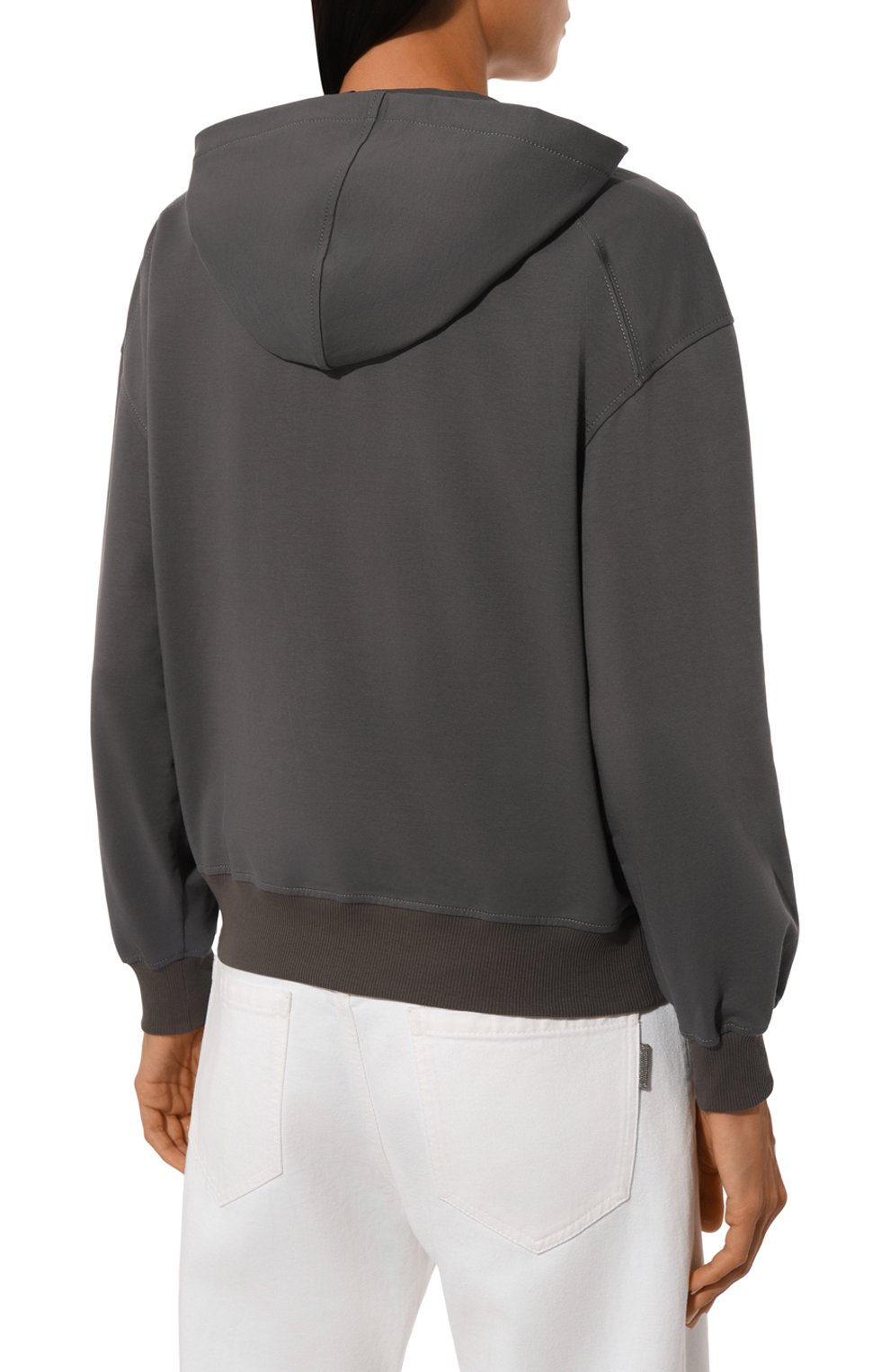 Хлопковая толстовка BRUNELLO CUCINELLI, арт. MH827BP426, фото 4