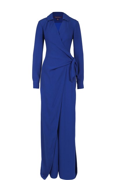 Однотонный приталенный ко мбинезон из вискозы RALPH LAUREN, арт. 290707925, фото 1