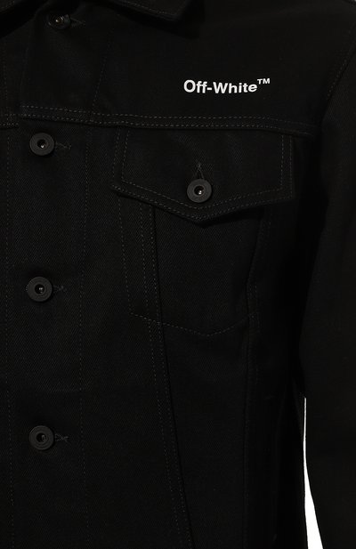 Джинсовая куртка OFF-WHITE, арт. 0MYE079C99DEN0031001, фото 5