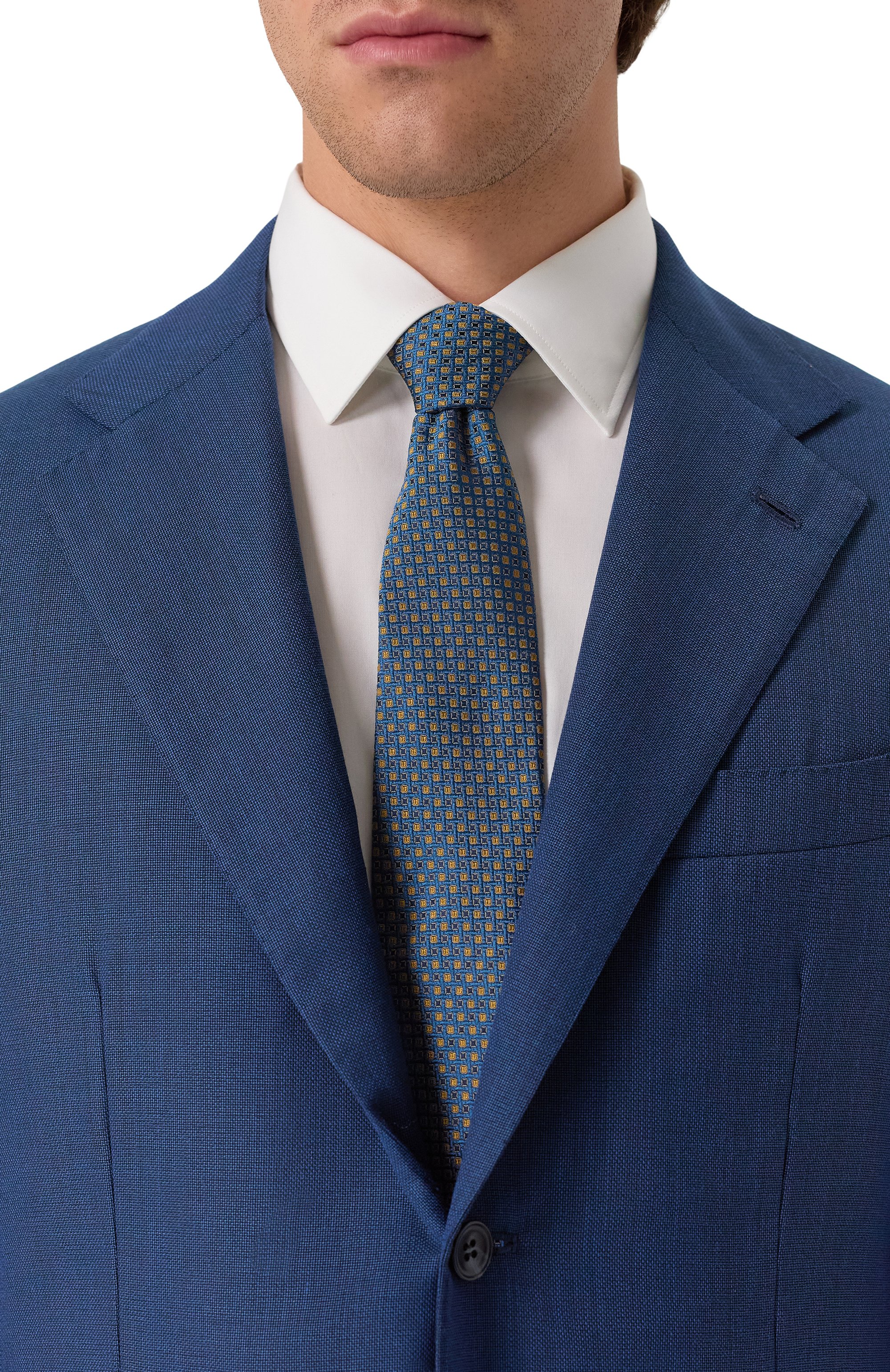 Шелковый галстук CANALI, арт. 18/HJ04334, фото 2