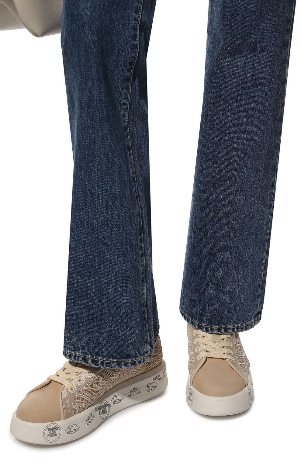 Комбинированные кеды belle PREMIATA, арт. BELLE/VAR5227, фото 3