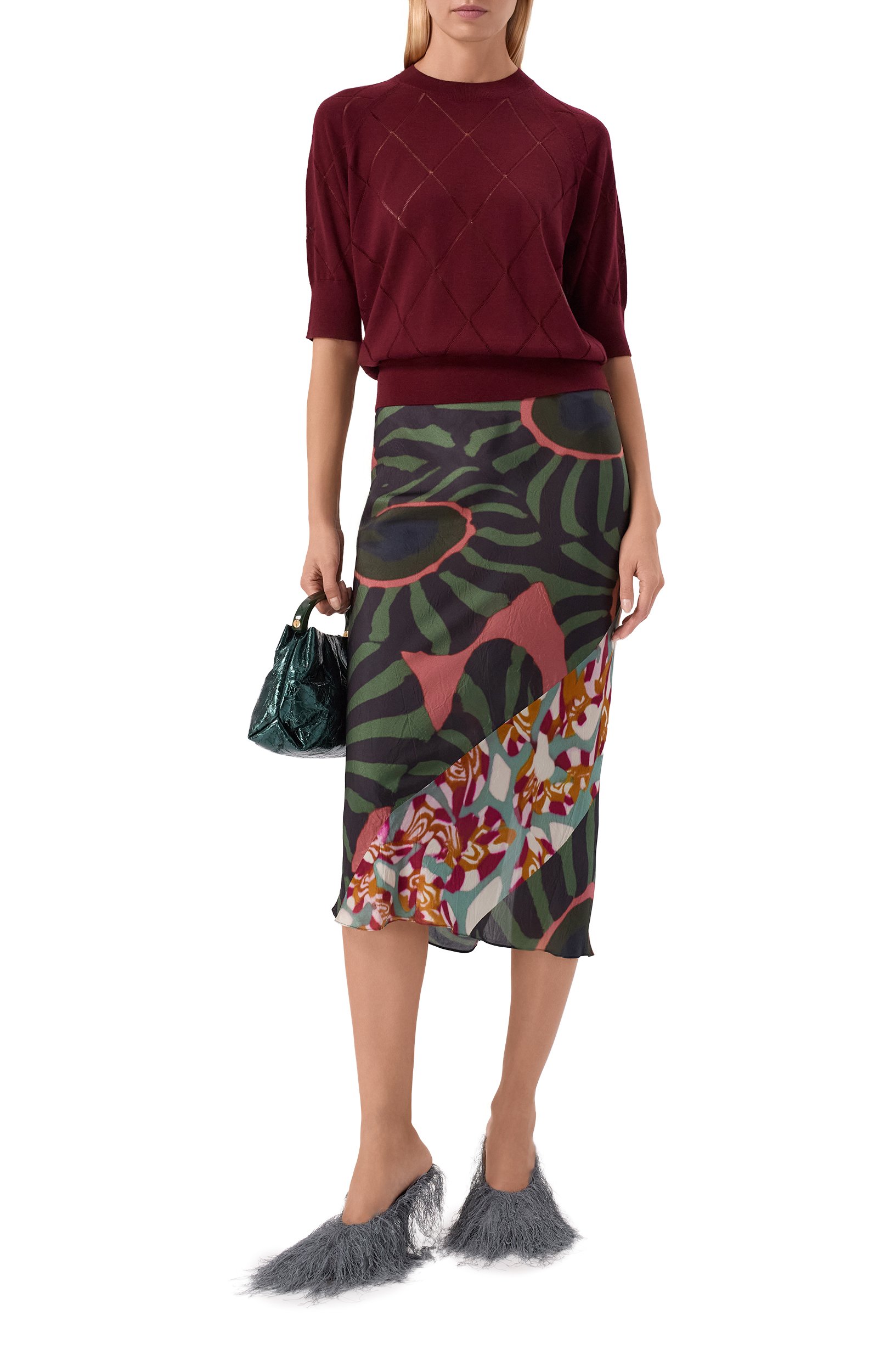 Шерстяной пуловер DRIES VAN NOTEN, арт. 131200/4700_001, фото 2