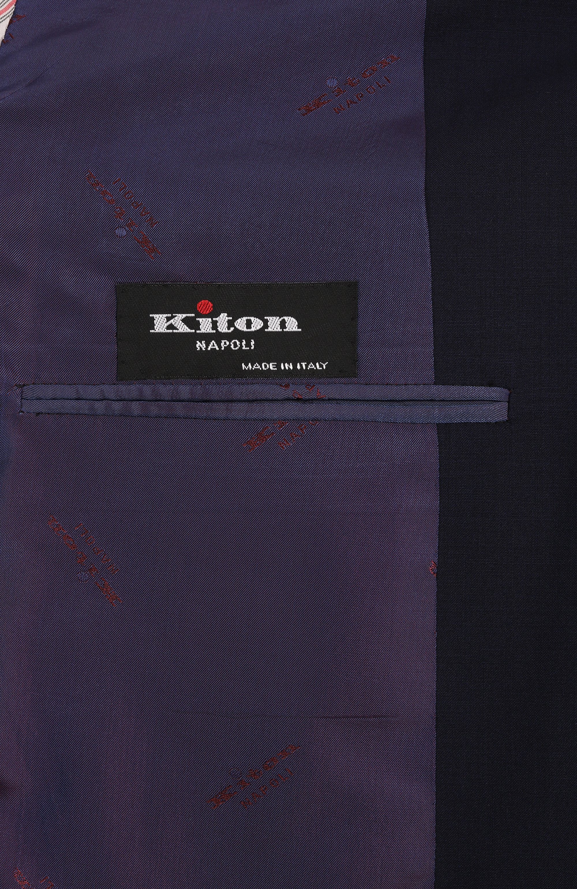 Шерстяной костюм KITON, арт. UA81K0633E07, фото 9