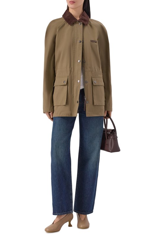 Кожаные туфли Duck 55 Moschino MA10015C10/MA0 Бежевый  MA10015C10/MA0 Фото 3