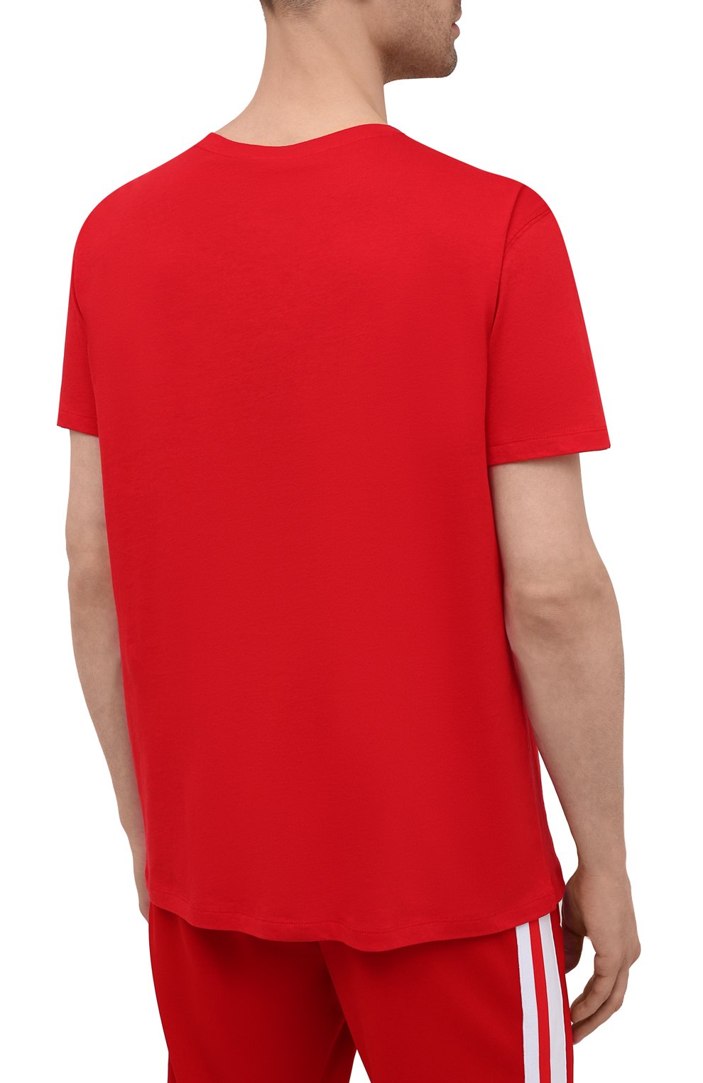 Хлопковая футболка lacoste x ricky regal LACOSTE, арт. TH1745, фото 4