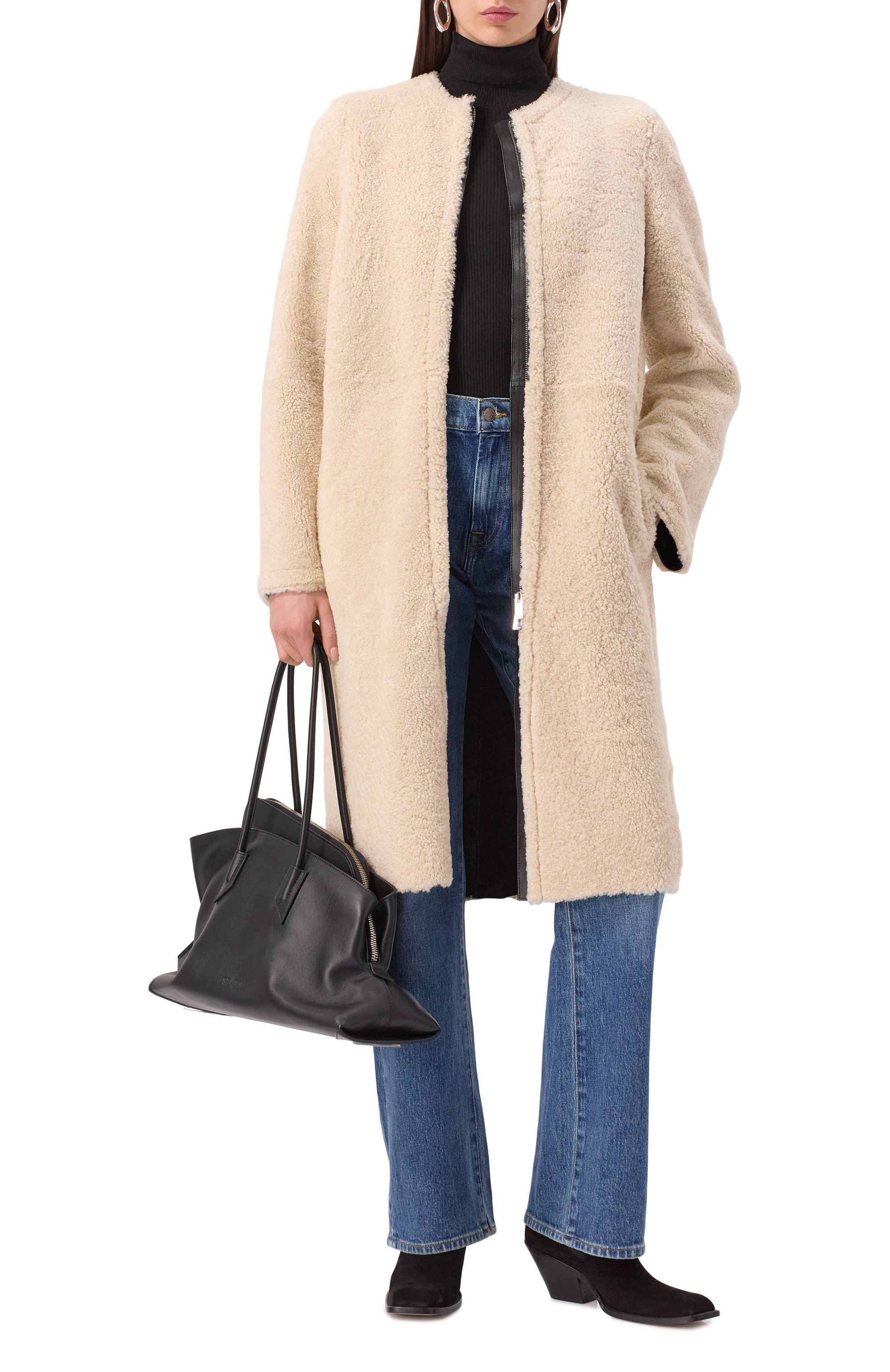 Дубленка из меха ягненка TOTEME, арт. 251-WR00176-LE0048, фото 2