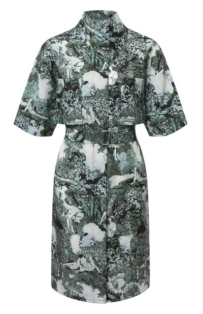 Женское платье из хлопка и шелка KENZO, арт. FB62R0044524