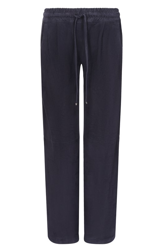 Замшевые брюки Kiton D59172K0918 Синий D59172K0918