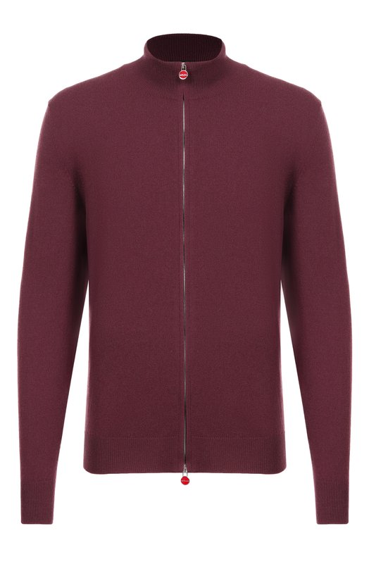 Кашемировый кардиган Kiton UMK1509K340 Бордовый UMK1509K340