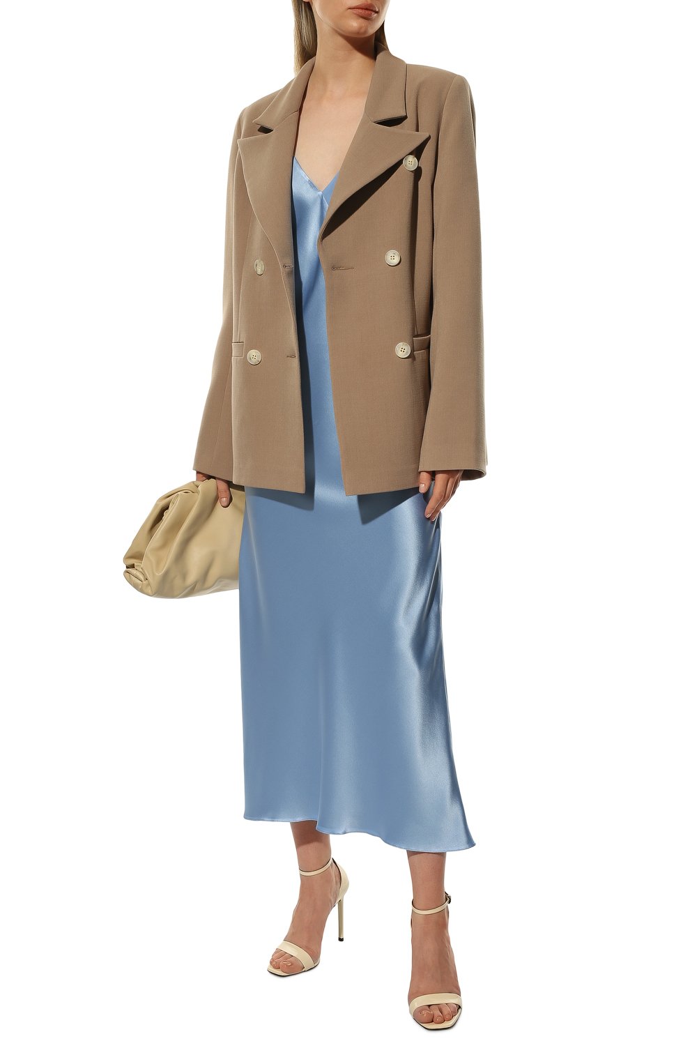 Двустороннее атласное платье LESYANEBO, арт. SS22/H-212, фото 2