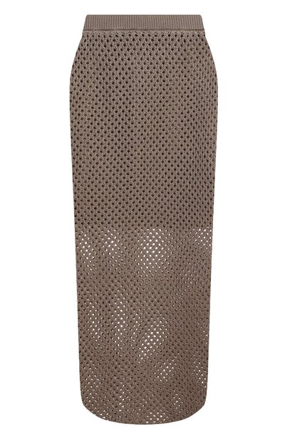 Женская хлопковая юбка BRUNELLO CUCINELLI, арт. M7876B1345