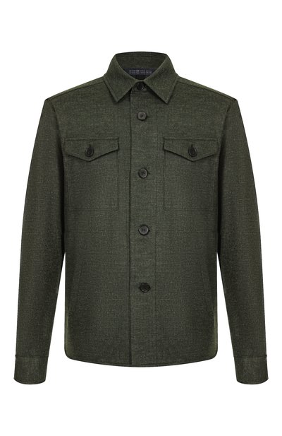 Мужская шерстяная куртка-рубашка HARRIS WHARF LONDON, арт. CH9320MVA