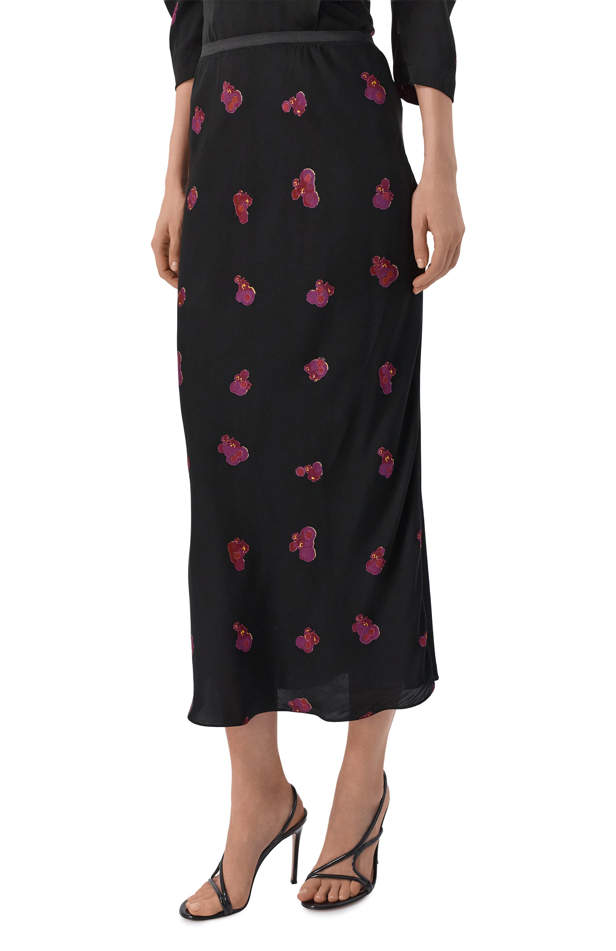 Костюм из вискозы ELLYME черного цвета по цене 44900 руб., арт. 00394, фото 5 Костюм из вискозы ELLYME, арт. 00394, фото 5