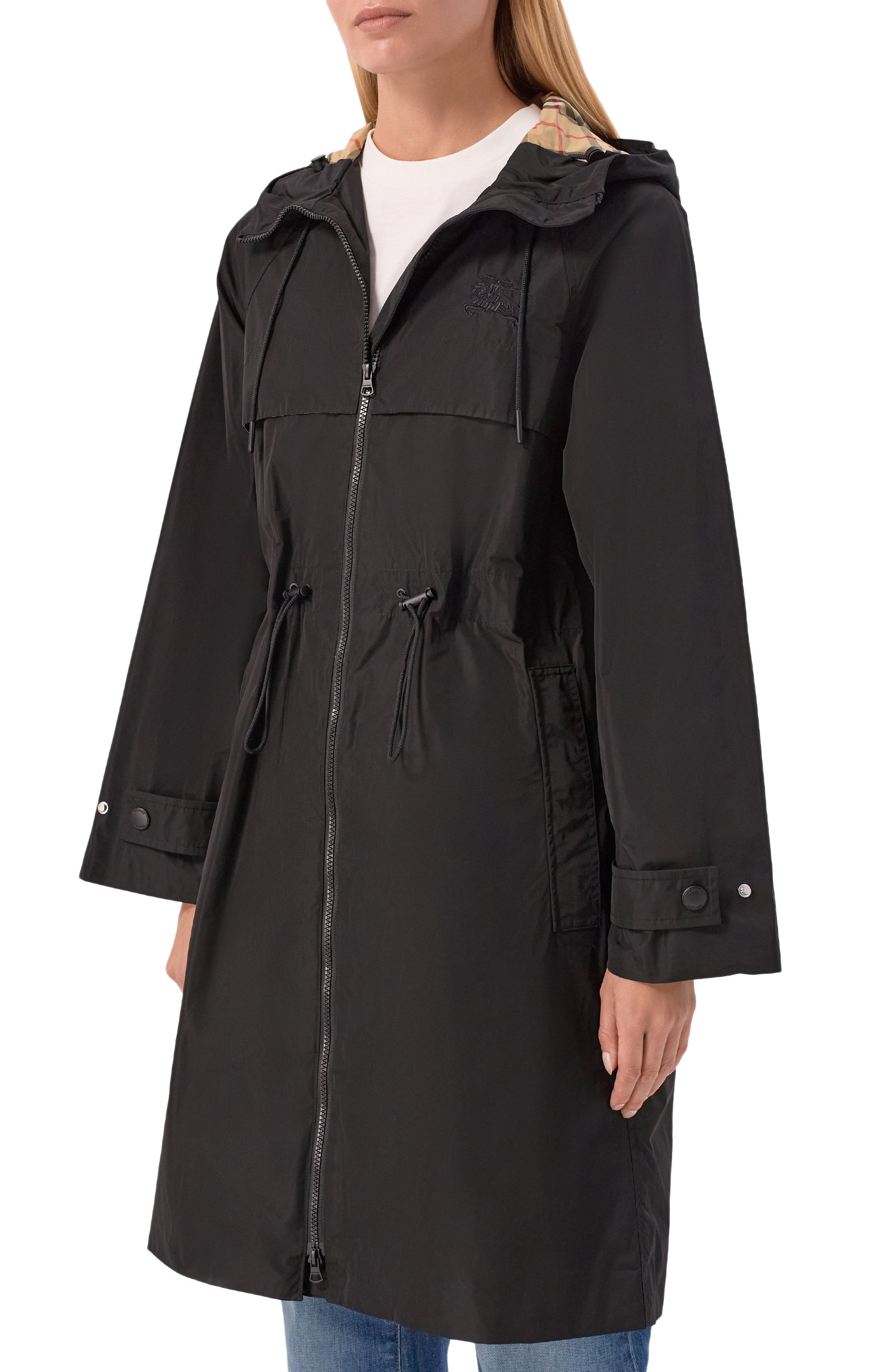 Парка BURBERRY черного цвета по цене 168000 руб., арт. 8070763, фото 3 Парка BURBERRY, арт. 8070763, фото 3