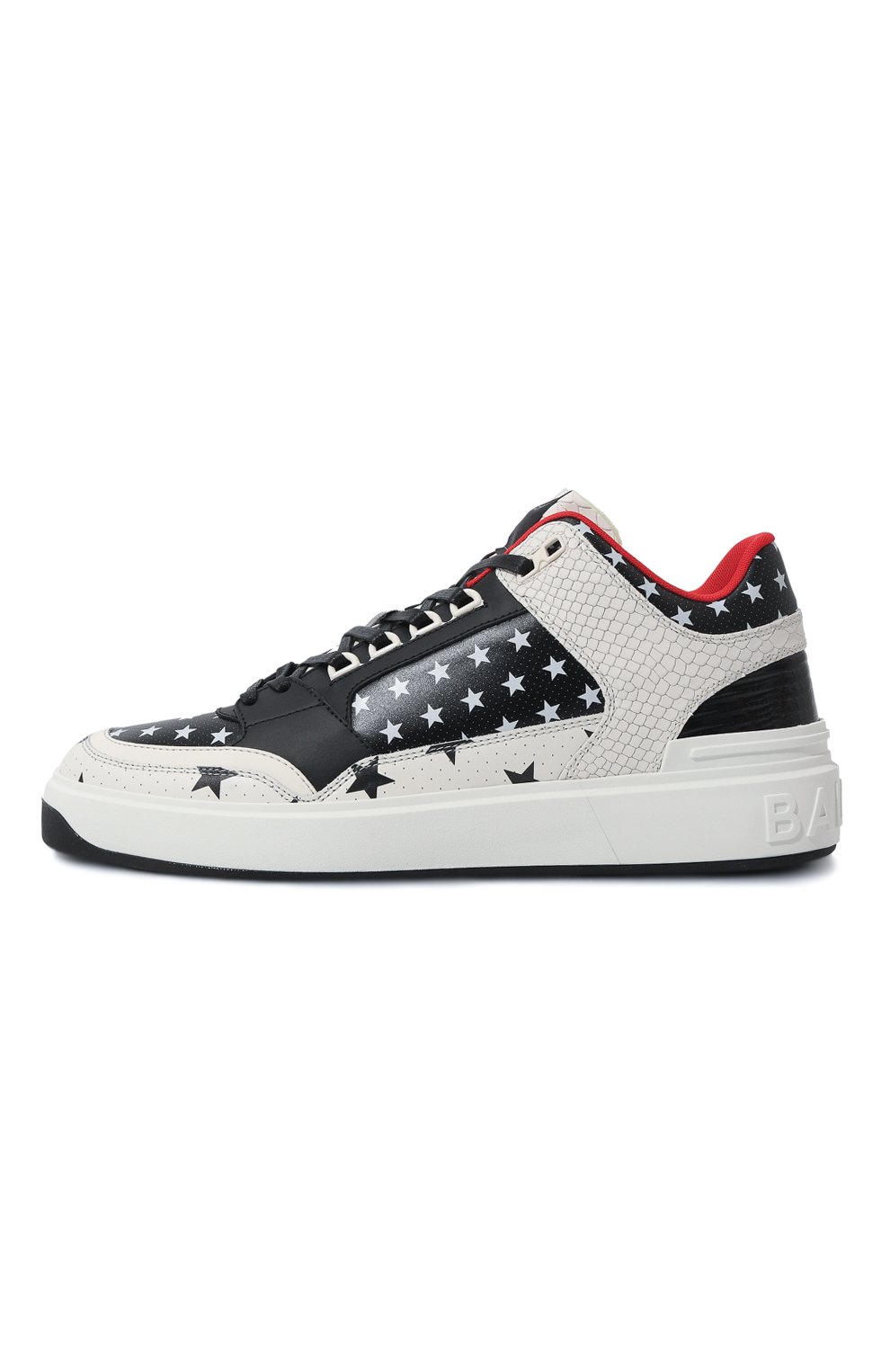 Кожаные кеды b-court BALMAIN, арт. CM1VI344/LTSP, фото 4