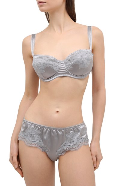 Трусы-слипы DOLCE & GABBANA серого цвета по цене 23750 руб., арт. 02B91T/FUAD8, фото 2 Трусы-слипы DOLCE & GABBANA, арт. 02B91T/FUAD8, фото 2