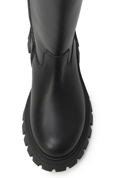 Кожаные полусапоги MOSCHINO, арт. 81963/VAR2/36-40, фото 4