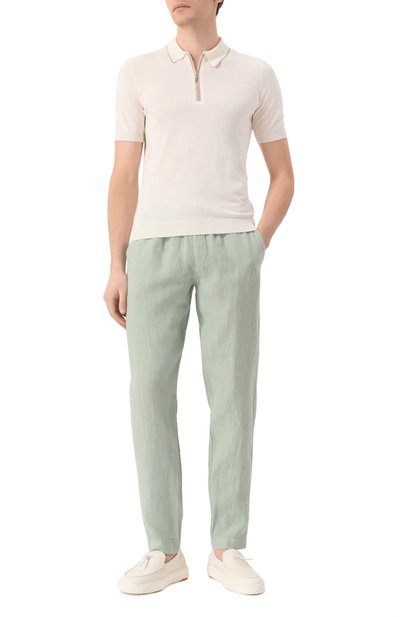 Кожаные лоферы SANTONI, арт. MBCD21439BARCMMDI48, фото 2