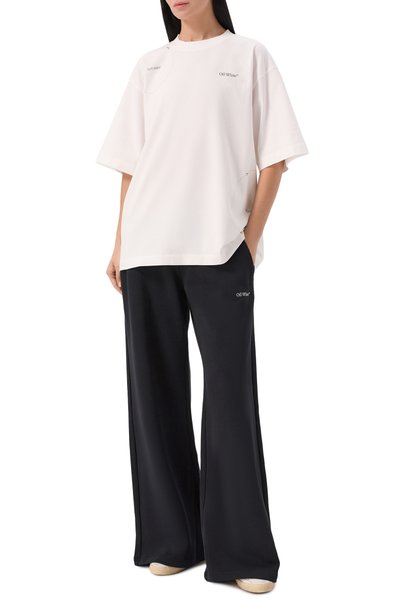 Хлопковая футболка OFF-WHITE, арт. 2FA00438T, фото 2