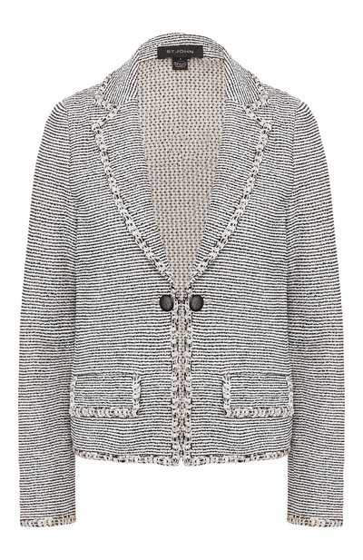 Женский жакет из смеси вискозы и шерсти ST. JOHN, арт. K61W0F2