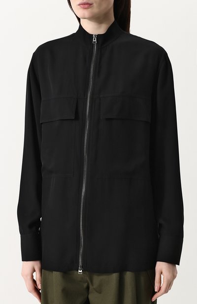 Удлиненный бомбер на молнии с воротником-стойкой TOM FORD, арт. CA3098-FAX335, фото 3