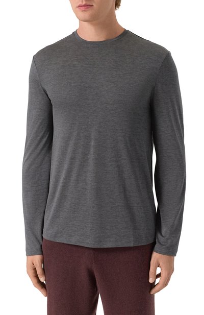 Лонгслив из шелка и хлопка 12 STOREEZ, арт. 134228, фото 3