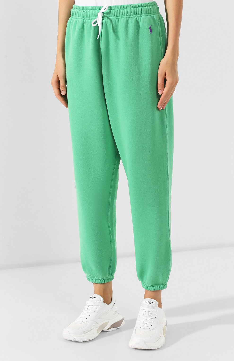 Хлопковые джоггеры POLO RALPH LAUREN, арт. 211752655, фото 3