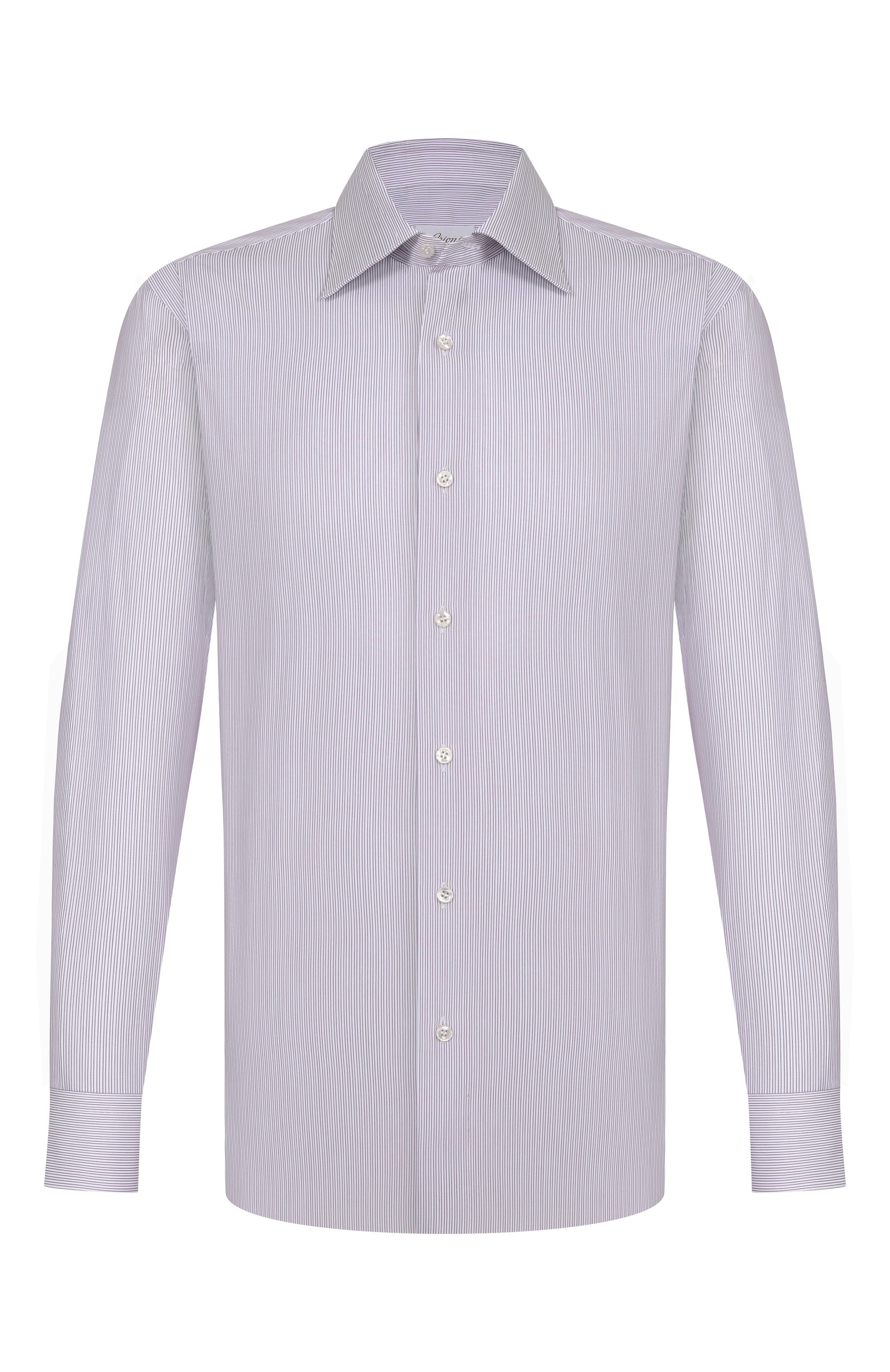 Хлопковая сорочка BRIONI синего цвета по цене 86650 руб., арт. RCBD0L/PD03T, фото 1 Хлопковая сорочка BRIONI, арт. RCBD0L/PD03T, фото 1