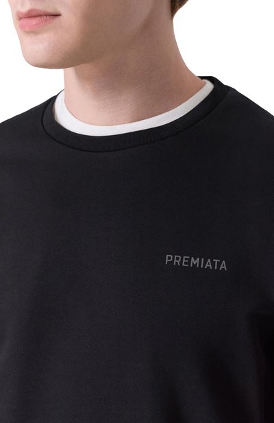 Хлопковый свитшот PREMIATA, арт. PA1033/FELPA, фото 5