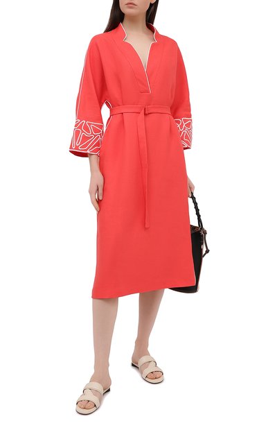 Льняное платье LORO PIANA, арт. FAL6299, фото 2