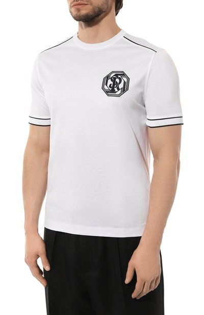 Хлопковая футболка STEFANO RICCI, арт. K111031G10/T24152, фото 3