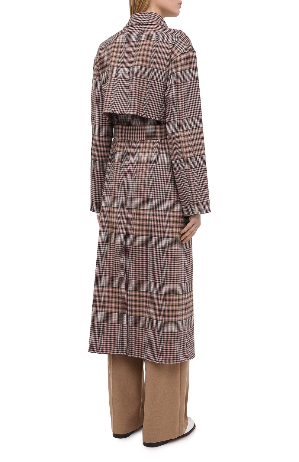 Шерстяное пальто LORO PIANA коричневого цвета по цене 399500 руб., арт. FAL2994, фото 4 Шерстяное пальто LORO PIANA, арт. FAL2994, фото 4