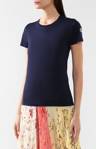 Хлопковая футболка MONCLER, арт. E1-093-80862-00-8390X, фото 3
