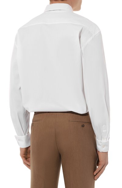 Хлопковая сорочка PRADA, арт. UCM473-F62-F0009, фото 5