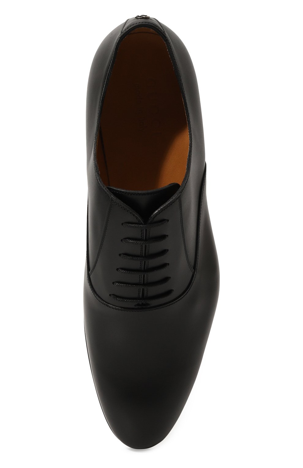 Кожаные оксфорды GUCCI, арт. 624663 CDZ00, фото 6