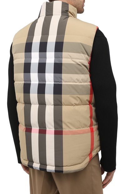 Двусторонний пуховый жилет BURBERRY, арт. 8032997, фото 4
