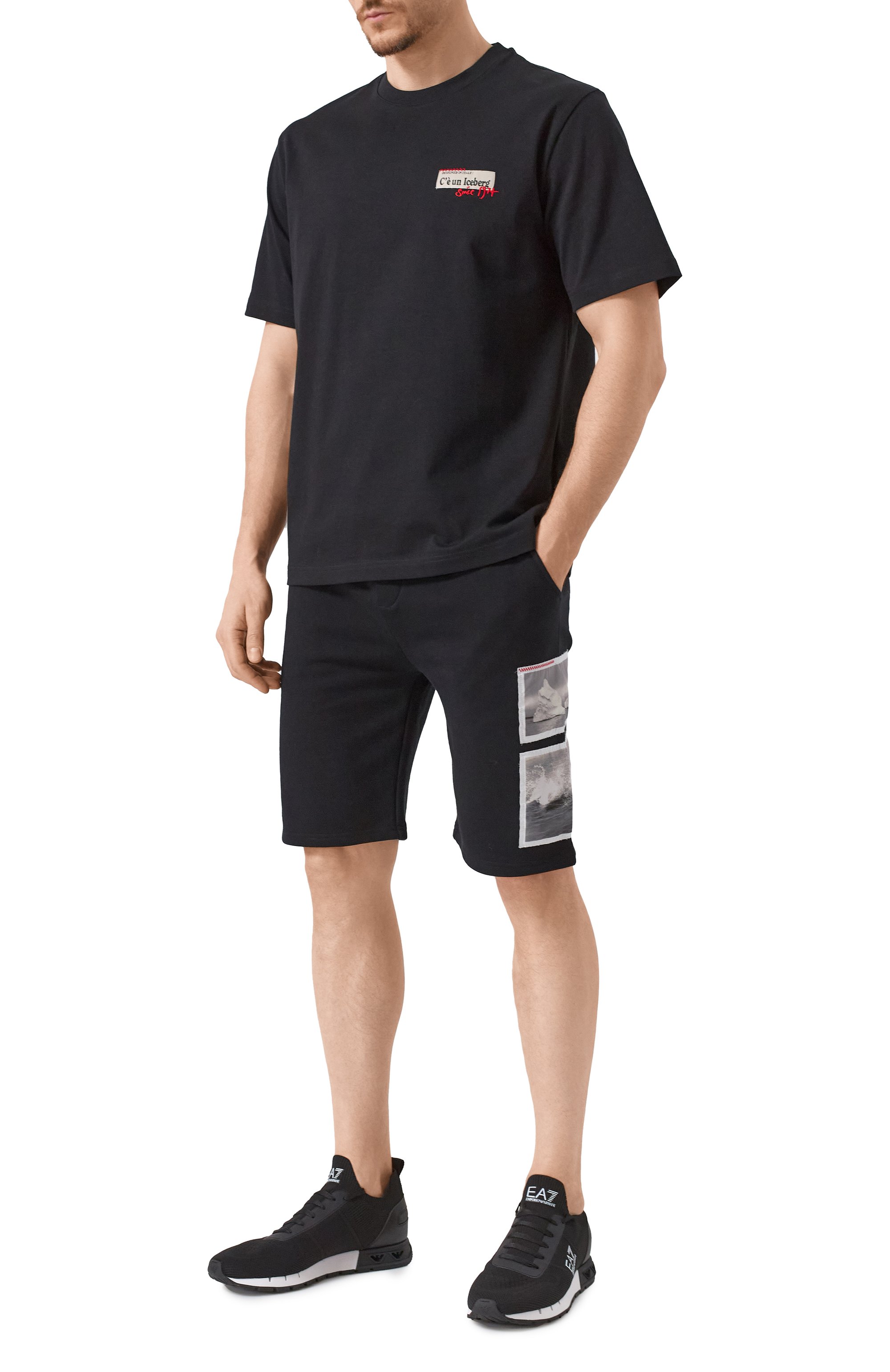 Хлопковая футболка ICEBERG, арт. F026/6304, фото 2