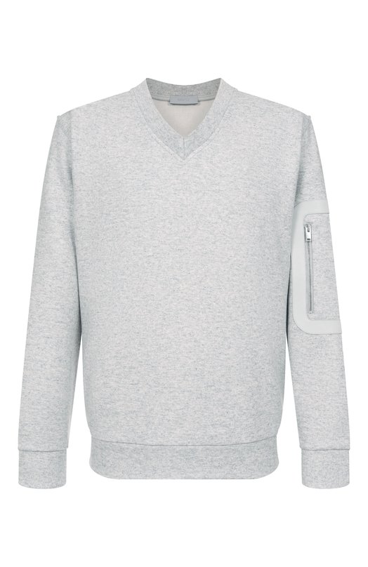 Свитшот из шерсти и кашемира MVST M25.1PM.H002/15951 Серый M25.1PM.H002/15951