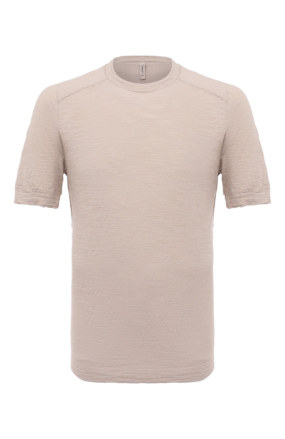 Футболка из хлопка и льна TRANSIT, арт. CFUTRT8431, фото 1