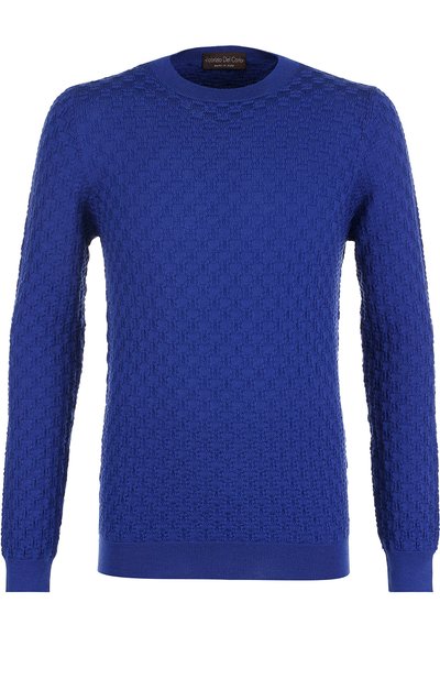 Шерстяной джемпер фактурной вязки FABRIZIO DEL CARLO, арт. CC2054, фото 1