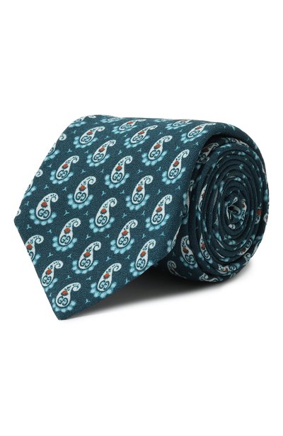Галстук из вискозы GUCCI, арт. 633994 4B301, фото 1