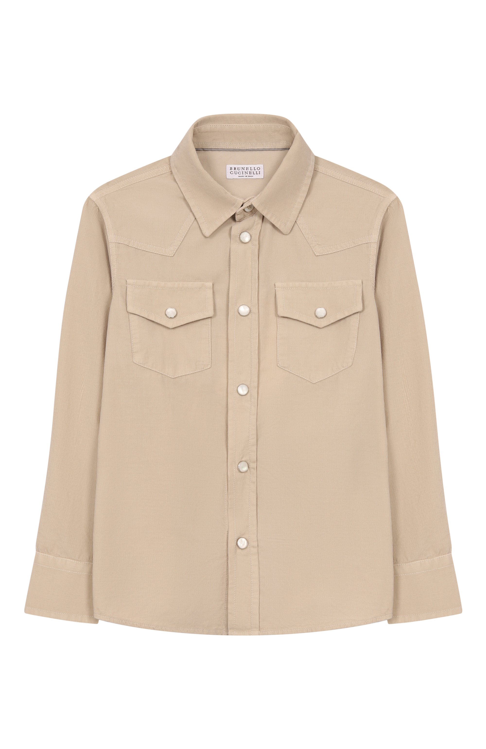 Вельветовая рубашка BRUNELLO CUCINELLI, арт. BL688C360B, фото 1
