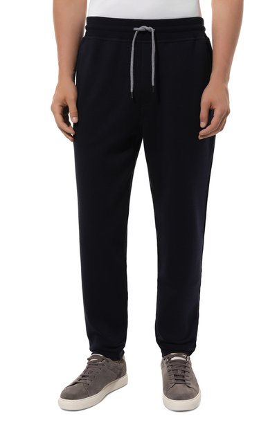 Брюки из хлопка и кашемира BRUNELLO CUCINELLI, арт. MM831B2330, фото 3