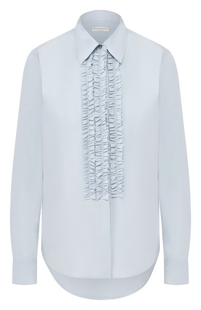 Женская хлопковая рубашка DRIES VAN NOTEN, арт. 201-10751-9245