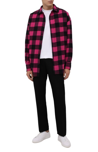 Хлопковая рубашка PALM ANGELS, арт. PMGA079F21FAB0013205, фото 2