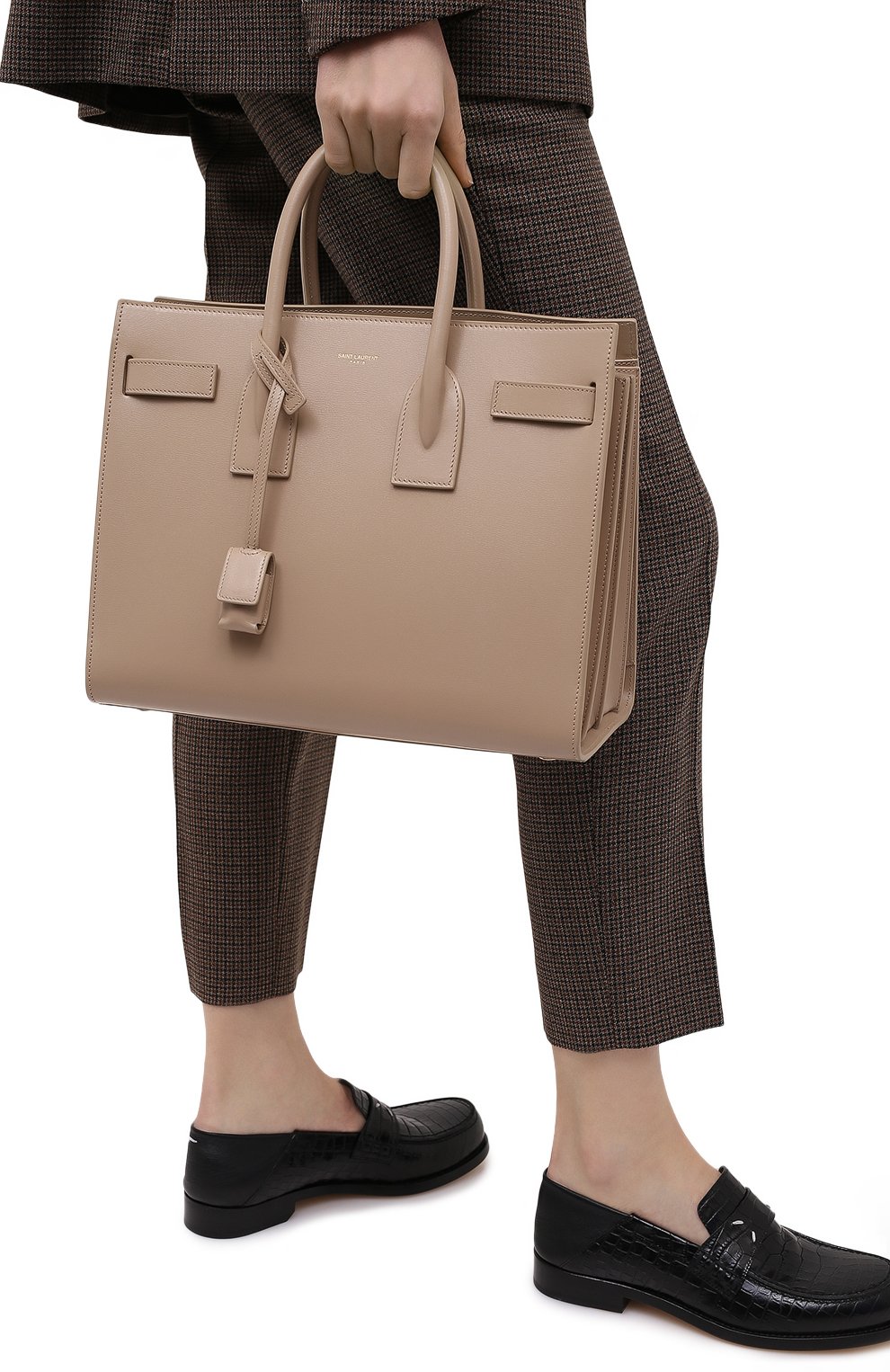 Сумка sac de jour small SAINT LAURENT, арт. 378299/02G9W, фото 2