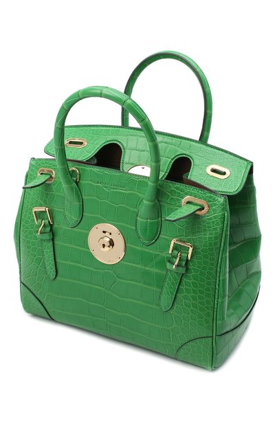 Сумка ricky 33 из кожи крокодила RALPH LAUREN, арт. 435814630/AMIS, фото 4