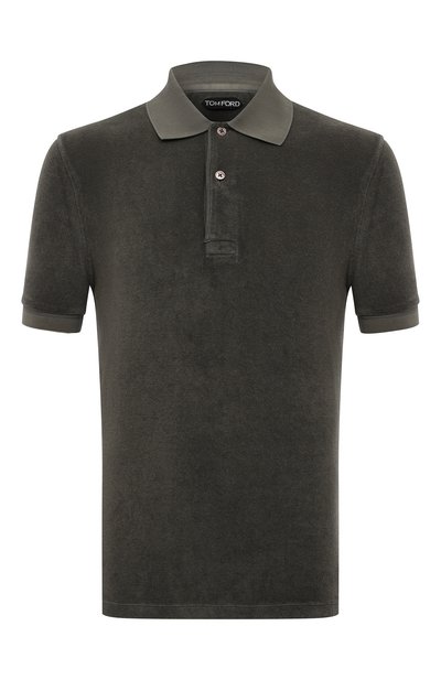 Мужская хлопковое поло TOM FORD, арт. JMC010/JPS003