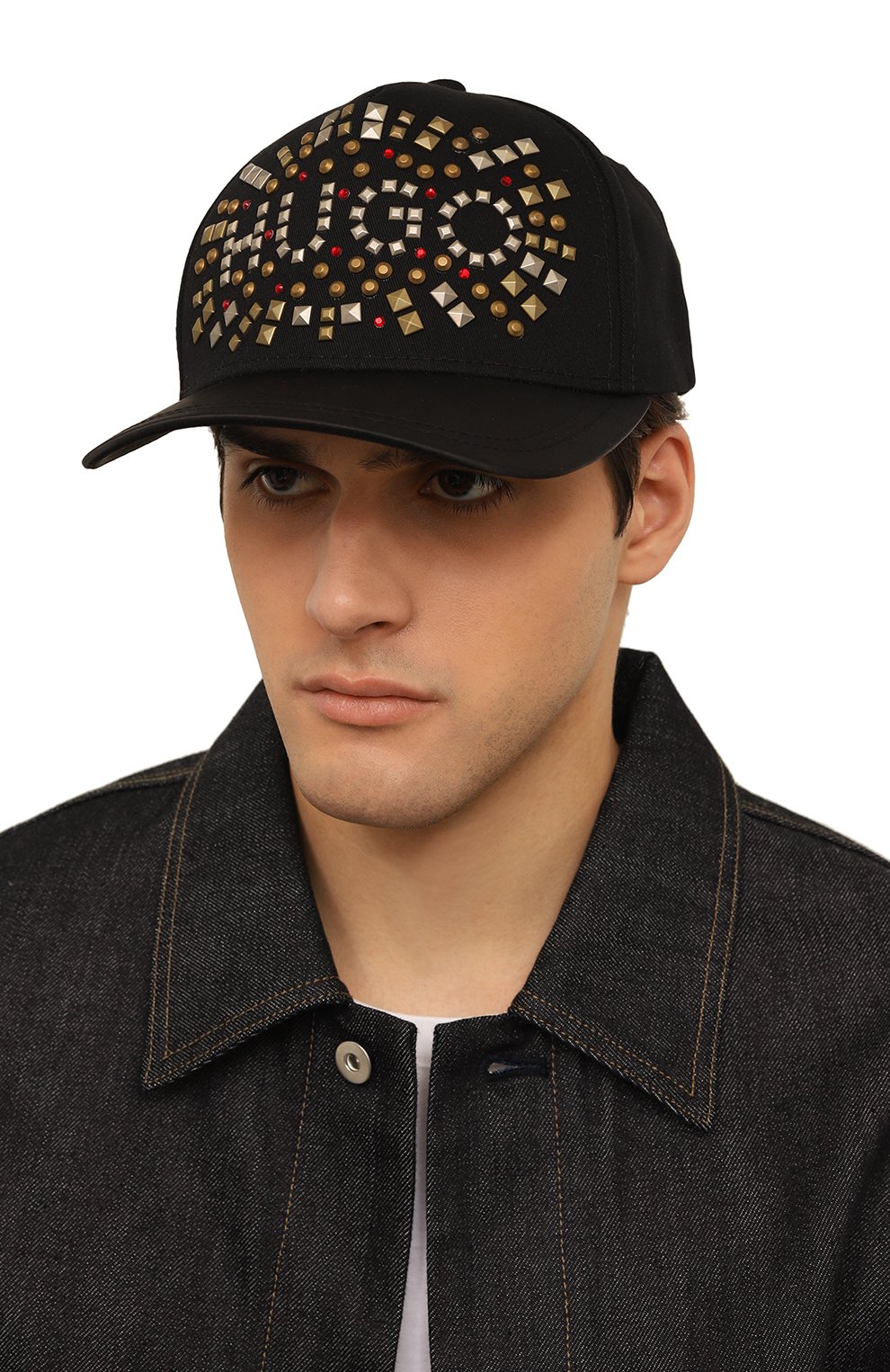 Хлопковая бейсболка HUGO, арт. 50506194, фото 2